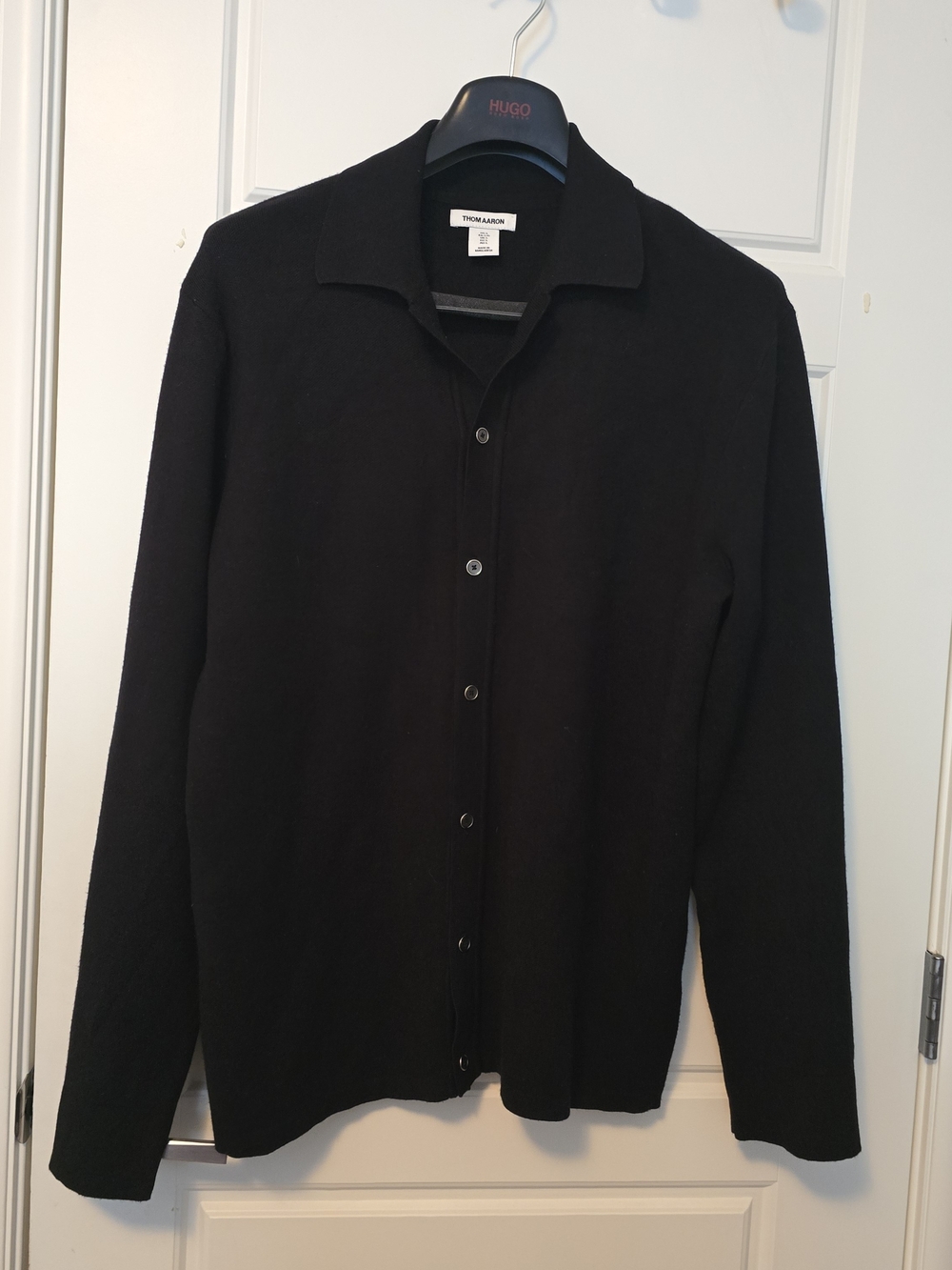 Thom Aaron Black Knit Cardigan